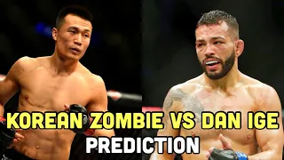 UFC Vegas 29 Prediction: Korean Zombie vs Dan Ige