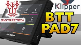 Big Tree Tech Klipper Pad7 Setup and Review