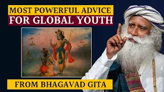 Most Powerful Message For Global Youth From Krishna's Life & Bhagavad Gita Teachings | Sadhguru