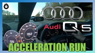 2018 Audi Q5 2.0TDI (190HP) | 100-200km/h & 0-100km/h | CarPerformance Media