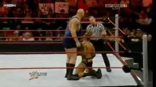 WWE Raw 10 08 09 7 15 Randy Orton vs Big Show