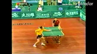 WTTC 1999 J-O Waldner vs Kong Linghui highlights