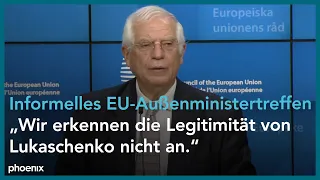 Josep Borrell über das Treffen mit der belarussischen Oppositionsführerin Tichanowskaja am 21.09.20