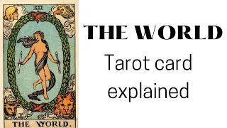 The World tarot card explained