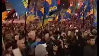 Майдан 1 січня / У Києві відбувся 20-ти тисячний Марш Степана Бандери / Революція гідності // 2014