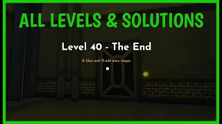 ESCAPE ROOM ACADEMY ALL LEVELS  [ 1 - 40 Walkthrough Roblox ]