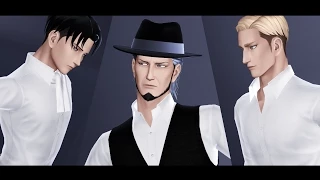 【進撃のMMD】STEP_a1dou3式Kenny_ft.Levi&Erwin