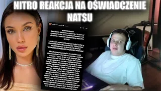 NITRO REAKCJA NA OŚWIADCZENIE NATSU