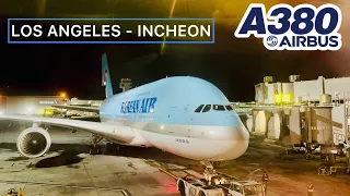 KOREAN AIR AIRBUS A380-800 ECONOMY LOS ANGELES - INCHEON