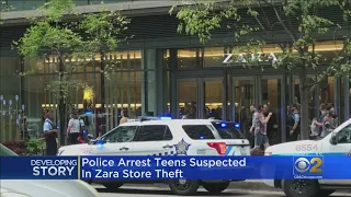 5 Teens Taken Into Custody In Connection With Zara Robbery In The Loop