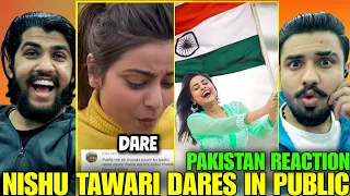 I Proposed Him in Public 😱 Extreme Dares | Nishu tawari | Pakistan Reaction | Hashmi Reaction