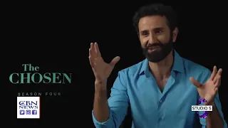 The Chosen, Season 4, Interview of Nick Shakur (Zebedee) on Studio 5 clip