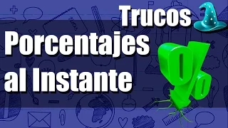 Como Calcular Porcentajes sin Calculadora - |Truco|