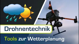 Wetterplanung für dem Drohnenflug (UAV Forecast / GAFOR)