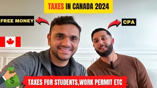 HOW TO FILE TAXES IN CANADA 2024 || HOW TO GET MAXIMUM TAX RETURN FOR INTERNATIONAL STUDENTS IN 2024