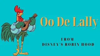 "Oo De Lally" from Disney's Robin Hood with Lyrics