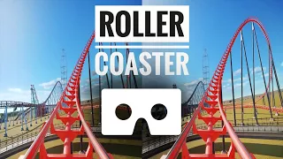 Google Cardboard Roller Coaster POV Fast VR Box 3D SBS not 360