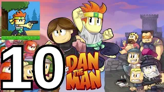 Dan the Man - Gameplay Walkthrough Part 10 - Stage 8: Level 4-2 (iOS, Android)