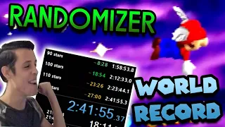 I DESTROYED the Randomizer Speedrun World Record | Super Mario 64 120 Star