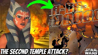 How the Jedi Temple was Bombed After Ahsoka Left? #shorts