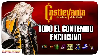 Todo el contenido EXCLUSIVO de la versión de Sega Saturn - Castlevania Symphony of the night