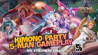 Kimono Party - 5man feat. Veres Sakura Fubuki Skin : Arena of Valor | Liên Quân | ROV | Garena 傳說對決