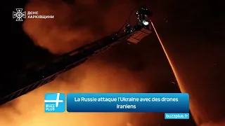 La Russie attaque l'Ukraine avec des drones iraniens