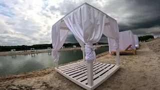 Новый пляж в Серпухове. Часть 2. Последствия после дождя.