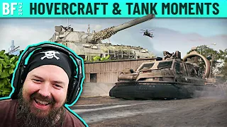 Battlefield 2042 Hovercraft and Tank Moments