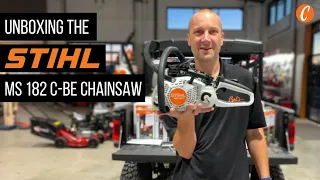 Unboxing the STIHL MS 182 C-BE Chainsaw