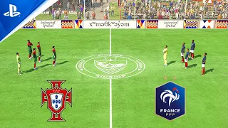 FIFA 23 VOLTA | Portugal vs France - Ronaldo vs Mbappe | 4K