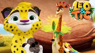 Leo and Tig 🦁 The Colors of Africa 🐯 Best episodes 🦁  Funny Family Animated Cartoon for Kids