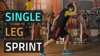 Single Leg Sprint - Intensive Standing Ab Exercise