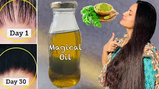 DIY MORINGA HAIR OIL For Extreme Hair Growth | बालों को लम्बा घना और चमकदार बनाएं सिर्फ एक चीज से