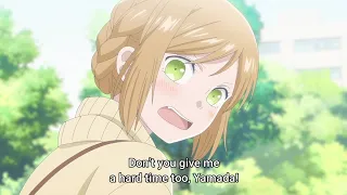 Akane blushes over her and Yamada dating | Yamada-kun to Lv999 no Koi wo Suru