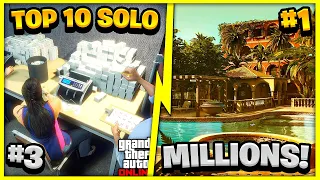 TOP 10 Best SOLO Money Making Methods In GTA Online