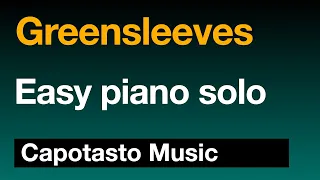 Piano sheet music | Greensleeves