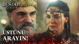 Alpagu Han, Akkız'ın üstünü aratıyor! - Destan 7. Bölüm