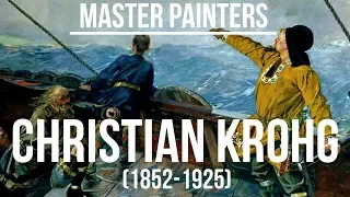 Christian Krohg (1852-1925) A collection of paintings 4K