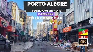 Como está o Centro de Porto Alegre em 01/06/2024.