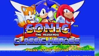 Sonic Classic Heroes (Mega Drive HACK)