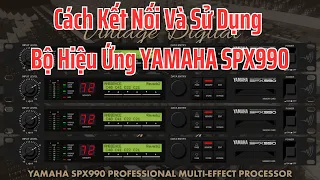 Cách Kết Echo Rời YAMAHA SPX990, Effect Processor