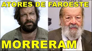 ATORES DE FAROESTE QUE MORRERAM