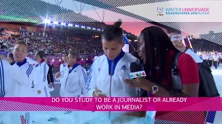 Young Reporter Programme at the Winter Universiade 2019