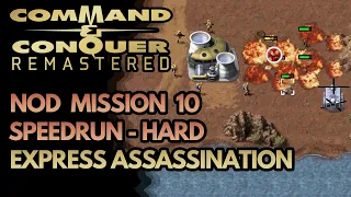 Command & Conquer Remastered Speedrun (Hard) - Nod Mission 10 - Doctor Wong