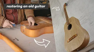 Restoring an old guitar | DIY