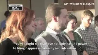Hospital wedding for dying woman's daughter