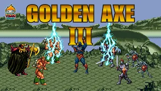 Golden Axe 3 [Mega Drive] Gameplay até zerar!