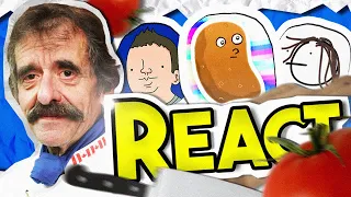 VOD // REACT Michel Dumas - Potatoz, Terracid, Jean