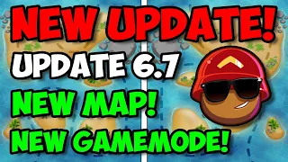 New Update 6.7! New MAP! New Game Mode! | Bloons TD Battles